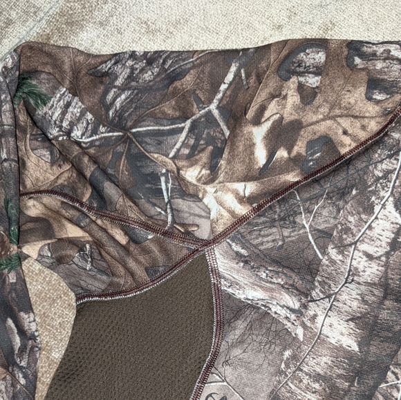 Field & Stream Realtree long sleeve Quarter Zip Pullover Size XL Smartwick - Picture 3 of 9